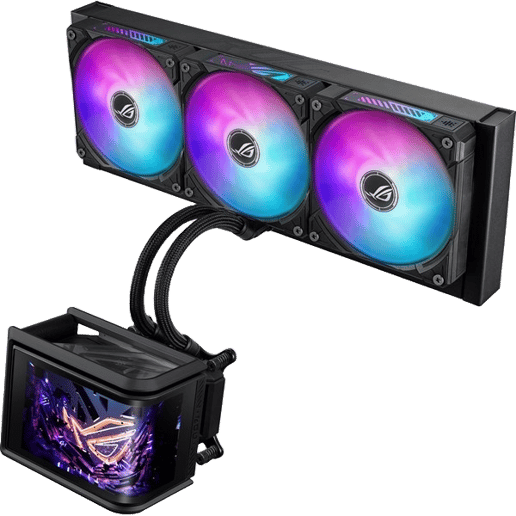 ASUS ROG Ryuo IV SLC 360 ARGB 360mm Liquid CPU Cooler in Black